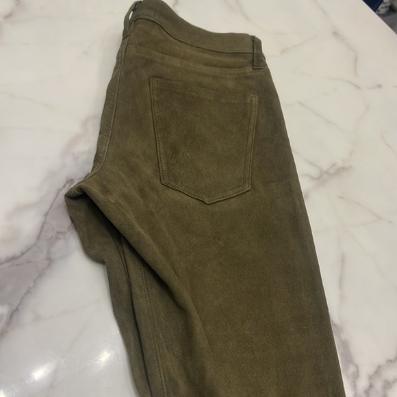 Current Elliot army green suede pants - Picture 7 of 10